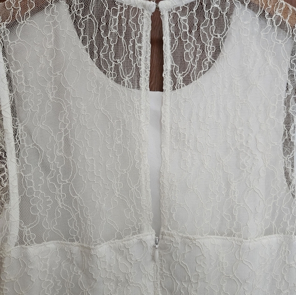 New BCBGeneration white lace dress - Picture 5 of 6